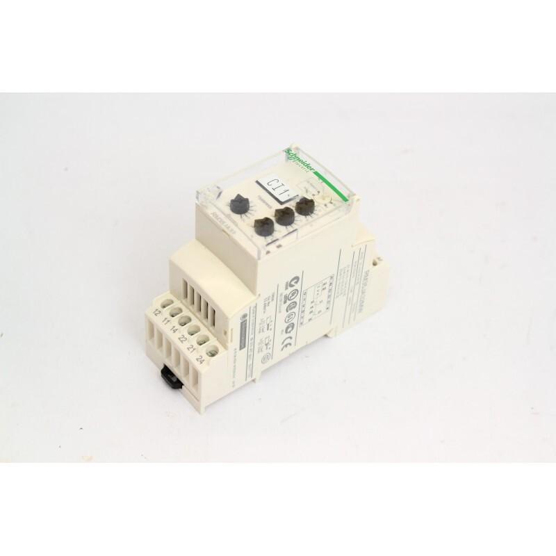 current control relay, Harmony Control Relays, 5A, 2CO, overcurrent or undercurrent detection, 0.15…15A, 24…240V AC DC