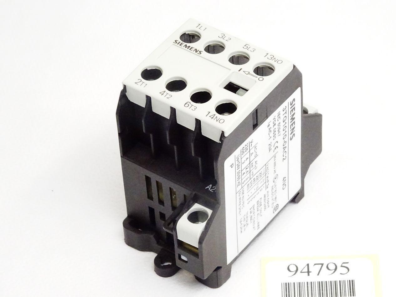 CONT. SCREW TERMINALS, 4NO, AC OPER, 24V