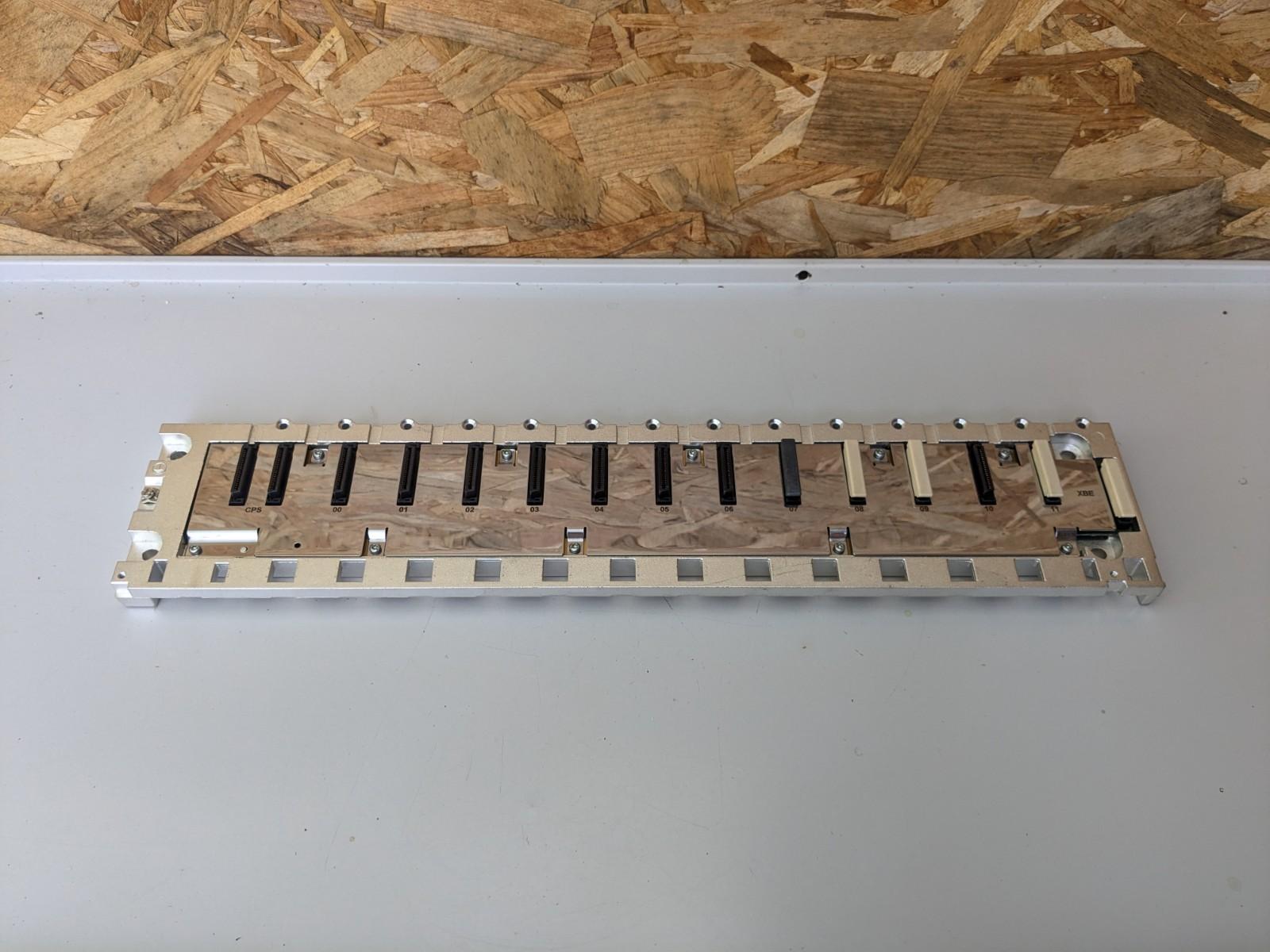 rack, Modicon M340 automation platform, 12 slots, panel, plate or DIN rail mounting