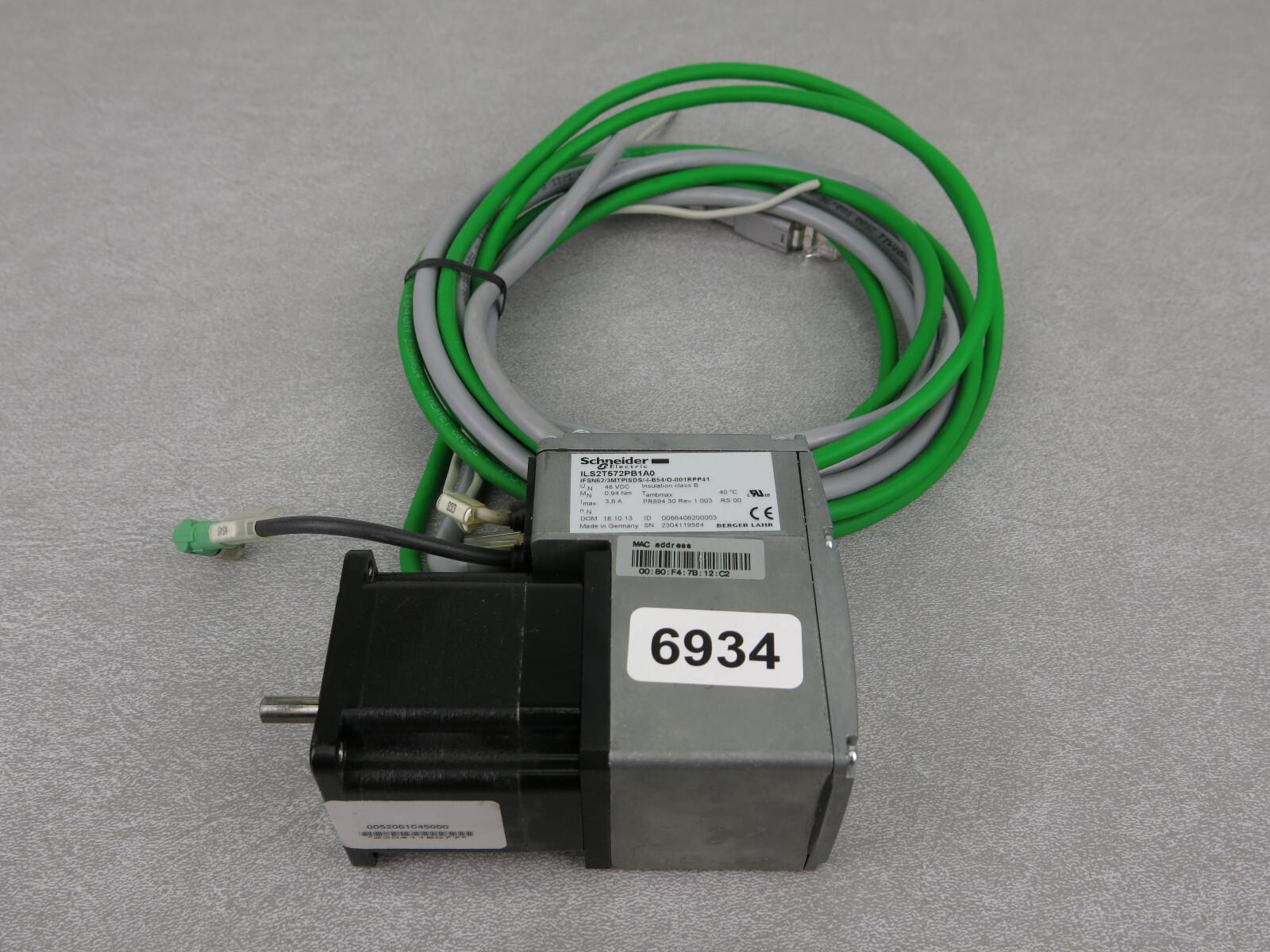 integrated drive ILS with stepper motor - 24..48 V - Modbus TCP - 3.5 A
