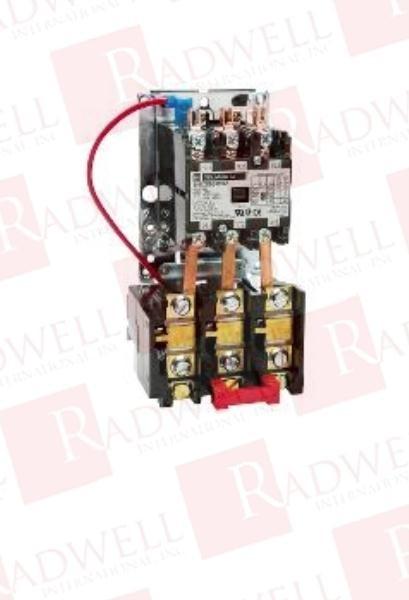 NEMA starter, Definite Purpose, 40A, 25HP at 600VAC, 3 phase, 3 pole, melting alloy overload, 24VAC coil, open