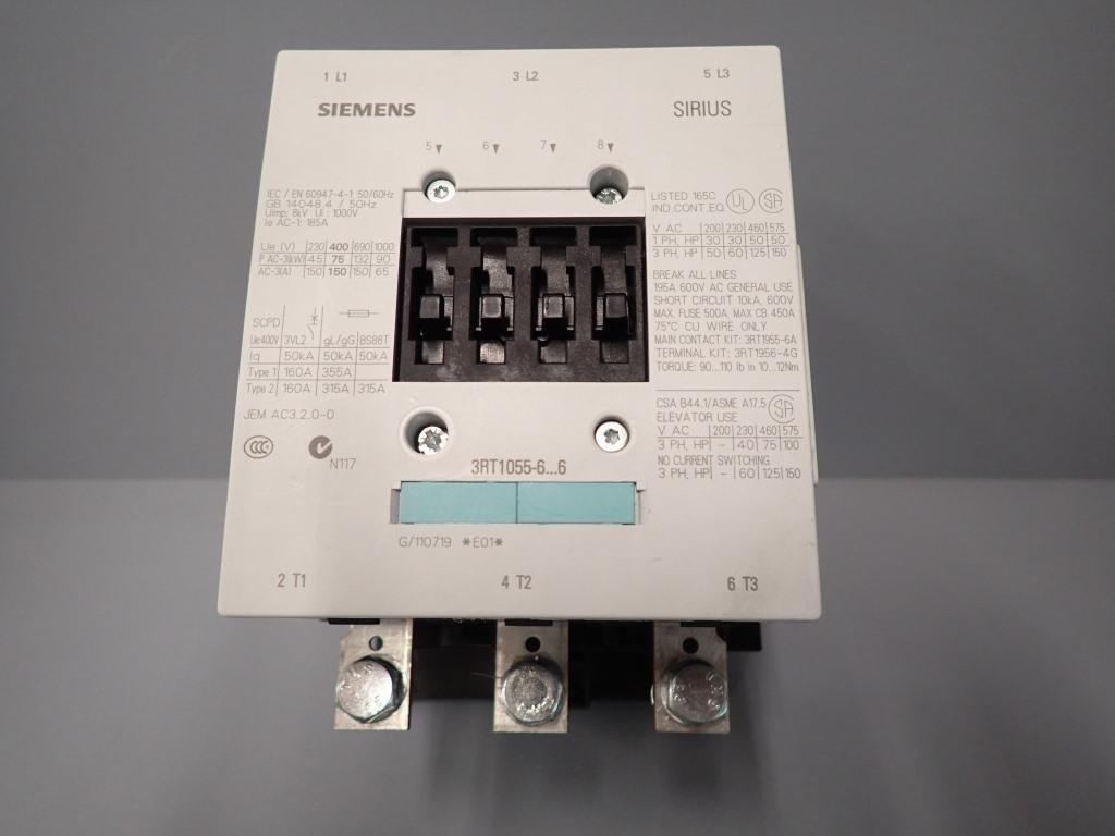 CONTACTOR S6 150A 96-127VUC 3P BAR