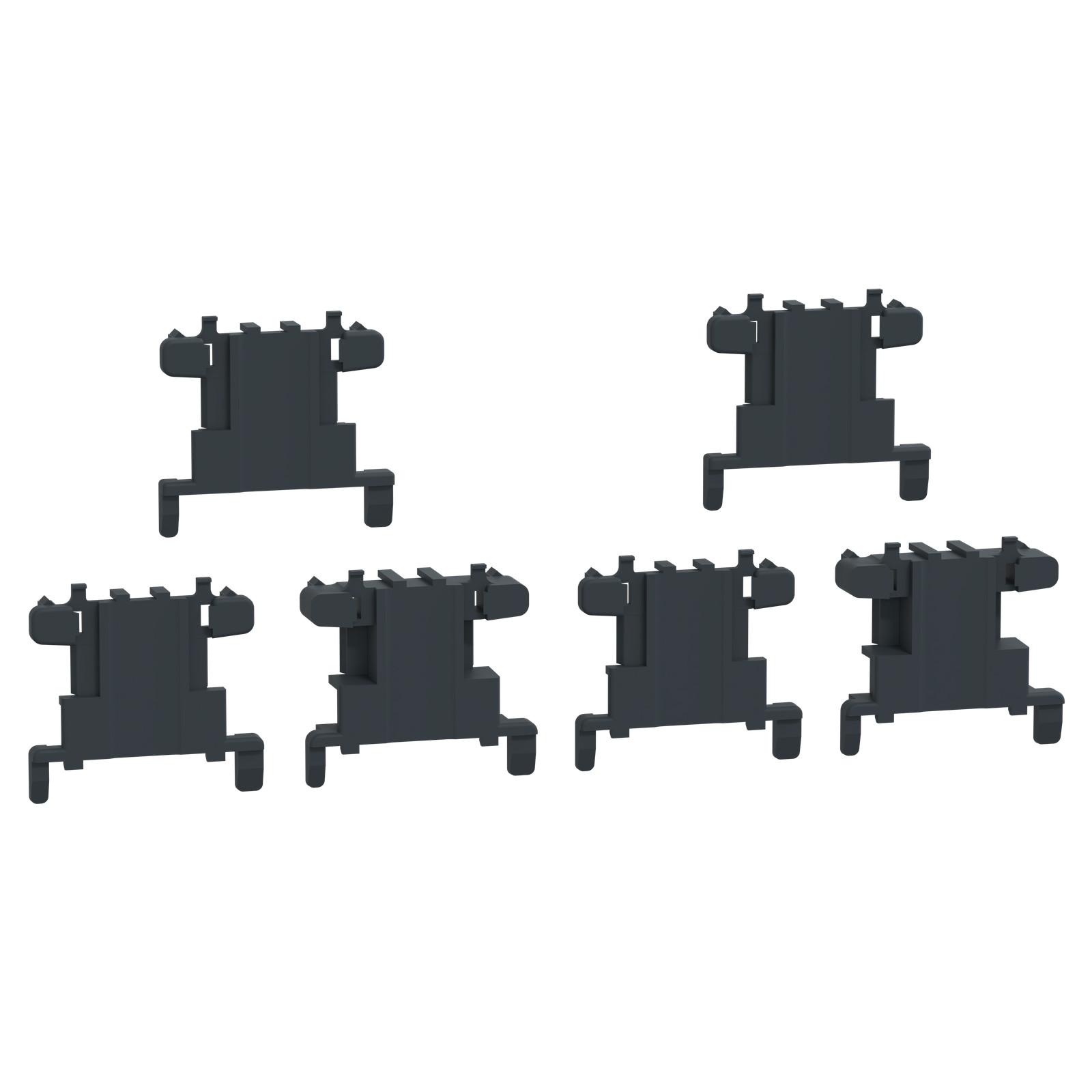 spacers, for fitting side mounting blocks, TeSys Deca