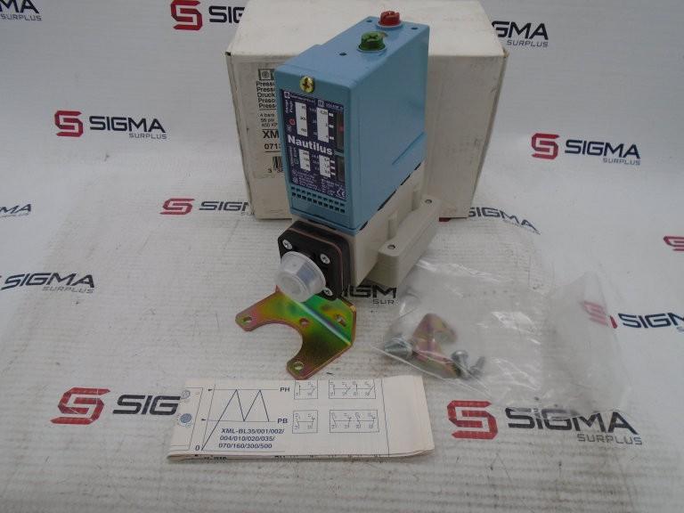 pressure switch XMLB 4 bar - adjustable scale 2 thresholds - 1 C/O