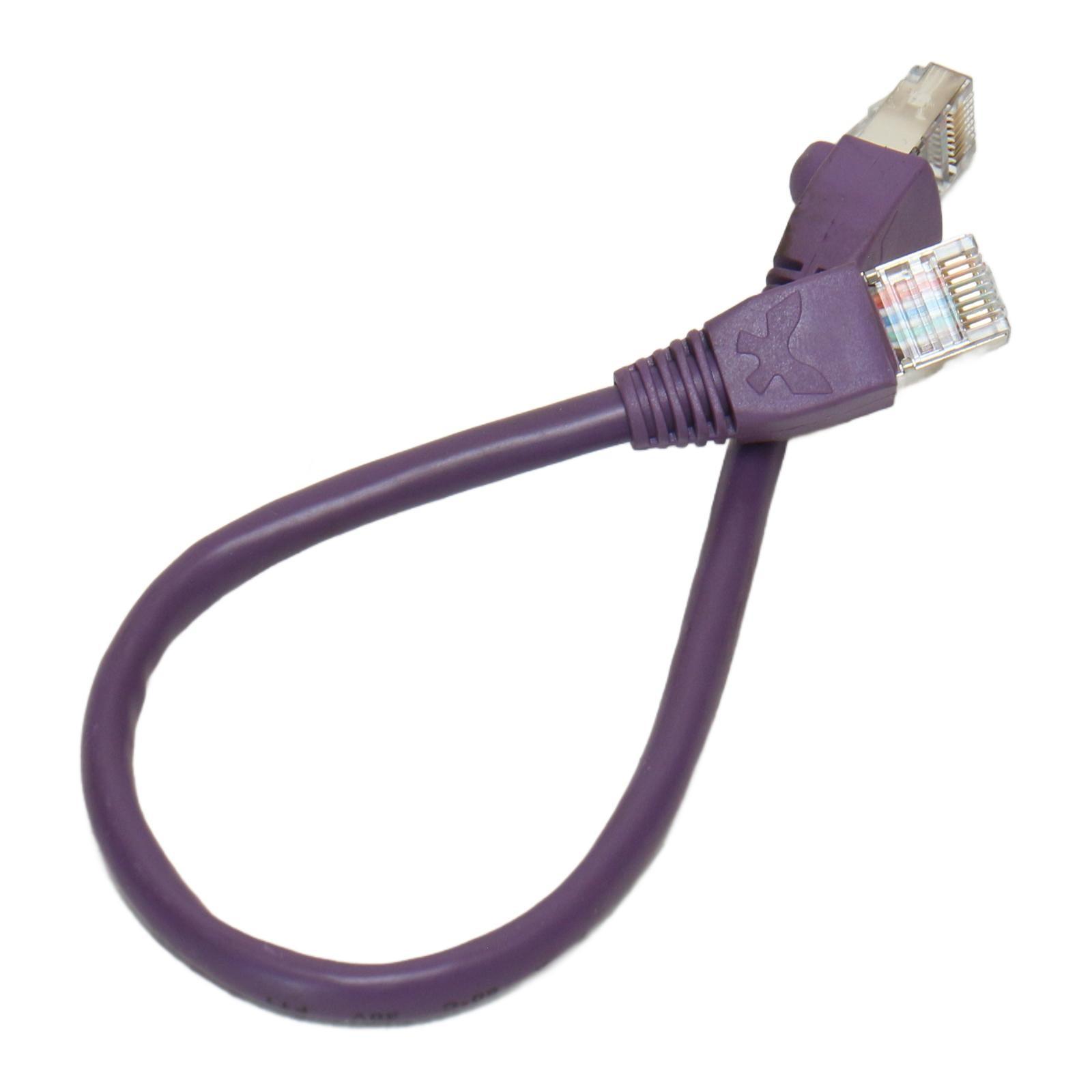 CANopen preassembled cable, for CANopen bus, 0.3m, 2 x RJ45