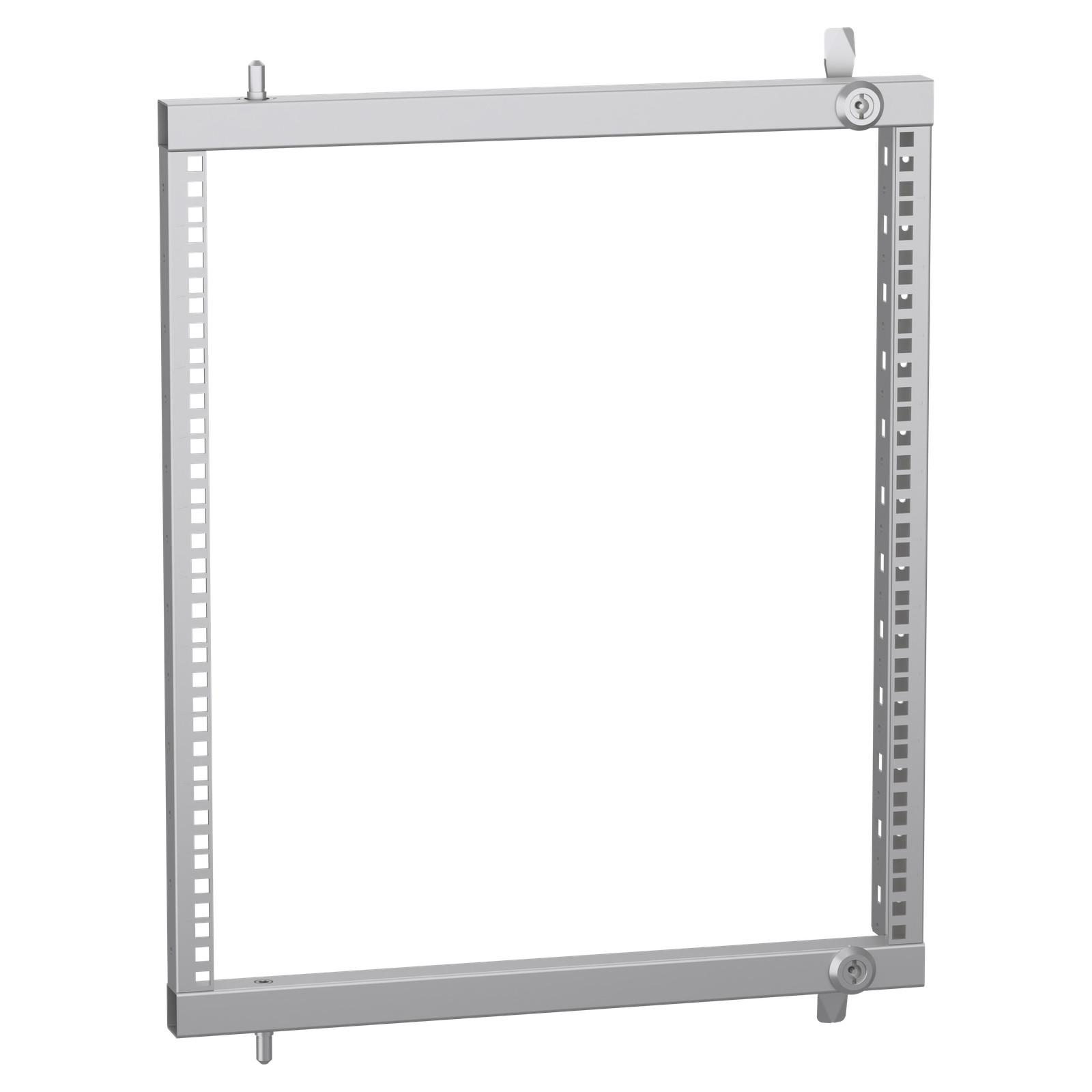 Spacial SF/SM partial 19" swing rack - 601 mm
