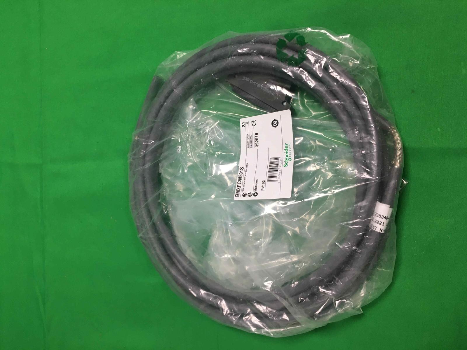 shielded cord set, Modicon X80, 40-way terminal, one end flying leads, 5m
