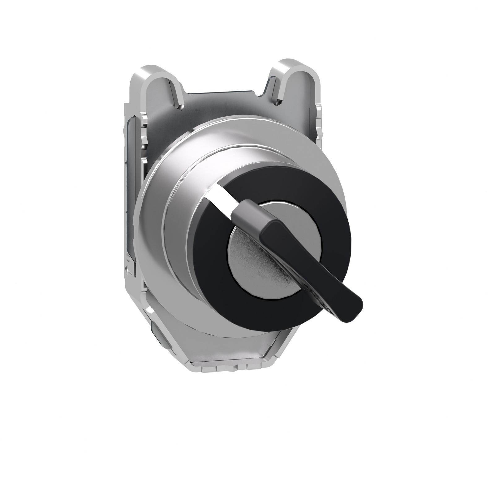 Head for key selector switch, Harmony XB4, flush mounted 455 2, position stay put