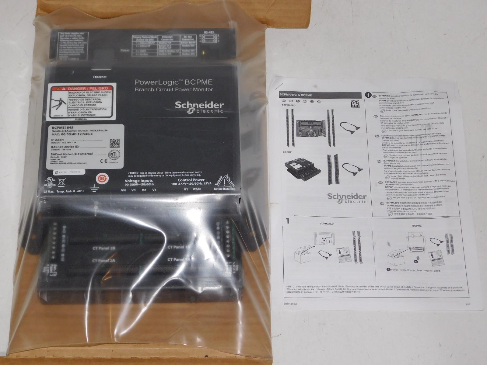 BCPM power monitoring advanced ethernet - 84 solid core 100 A - 26 mm CT spacing