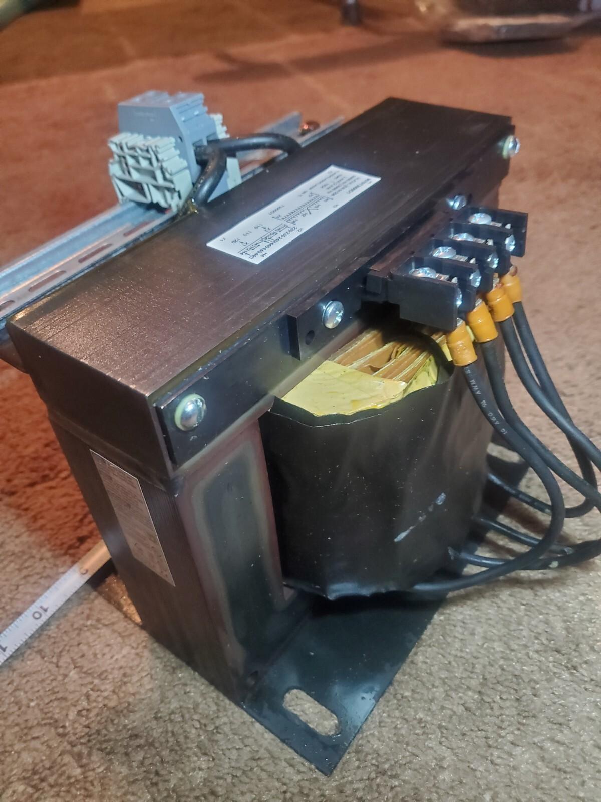 Transformer, Type T, industrial control, 3000VA, 1 phase, 240x480V primary, 120V secondary, 115C rise