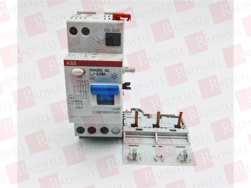 DDA203 AC-40/0.03 Residual Current Device Block