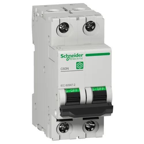Miniature circuit breaker (MCB), Multi9 C60N, 2P, 25A, D curve, 10kA (IEC/EN 60947-2)