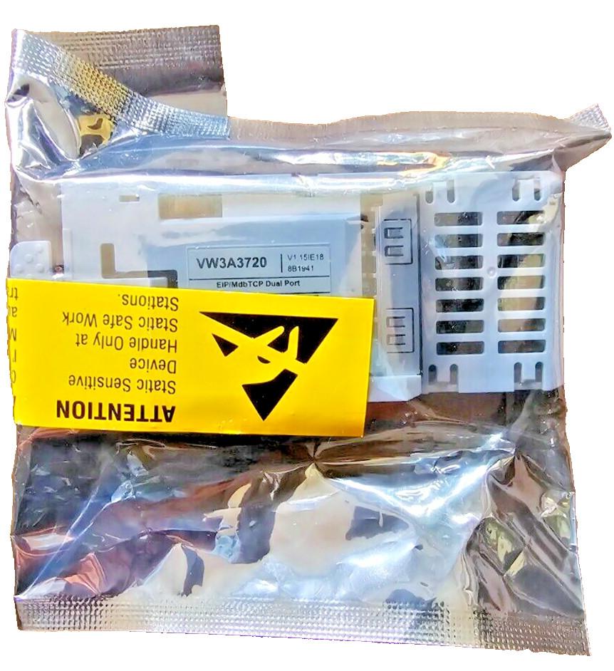 communication module EtherNet IP Modbus TCP, 10 or 100Mbps, 2 x RJ45 connectors