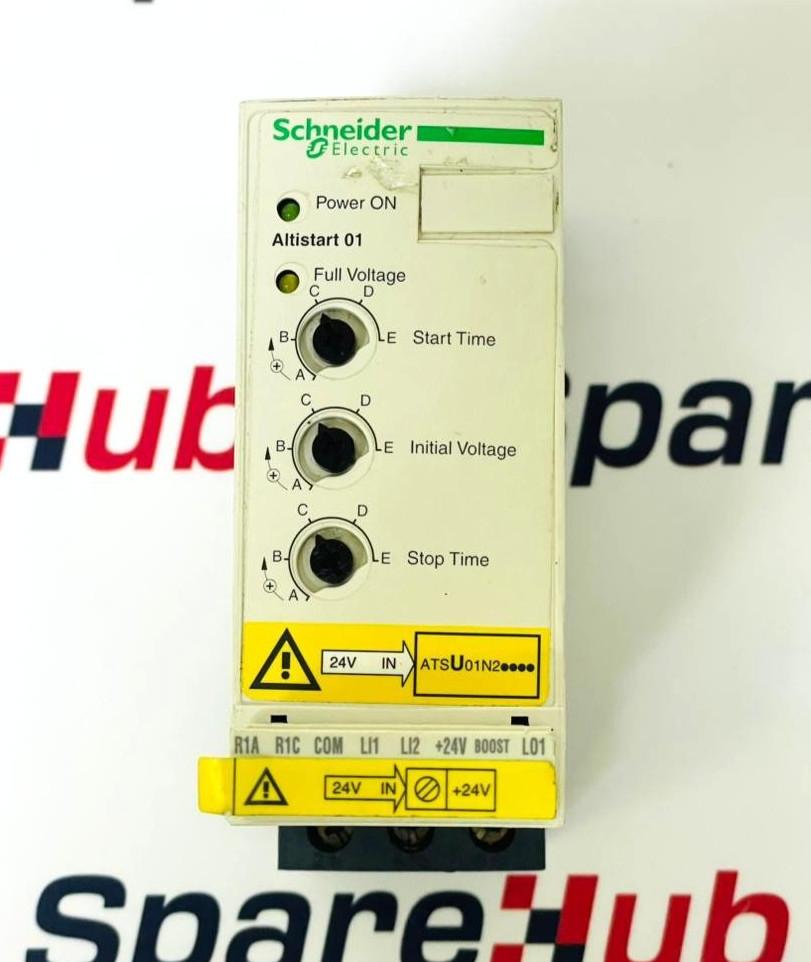soft starter for asynchronous motor, Altistart U01, TeSys U, ATSU01, 12A, 200 to 480V, 2.2 to 5.5kW