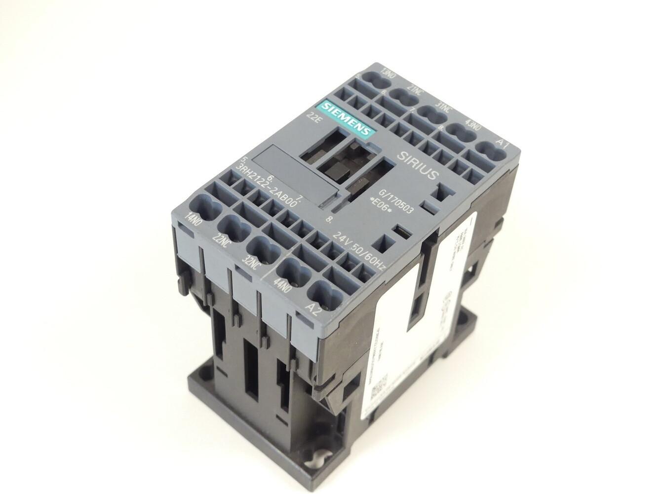 CONTACTOR RELAY 2NO+2NC AC 24V SPRING
