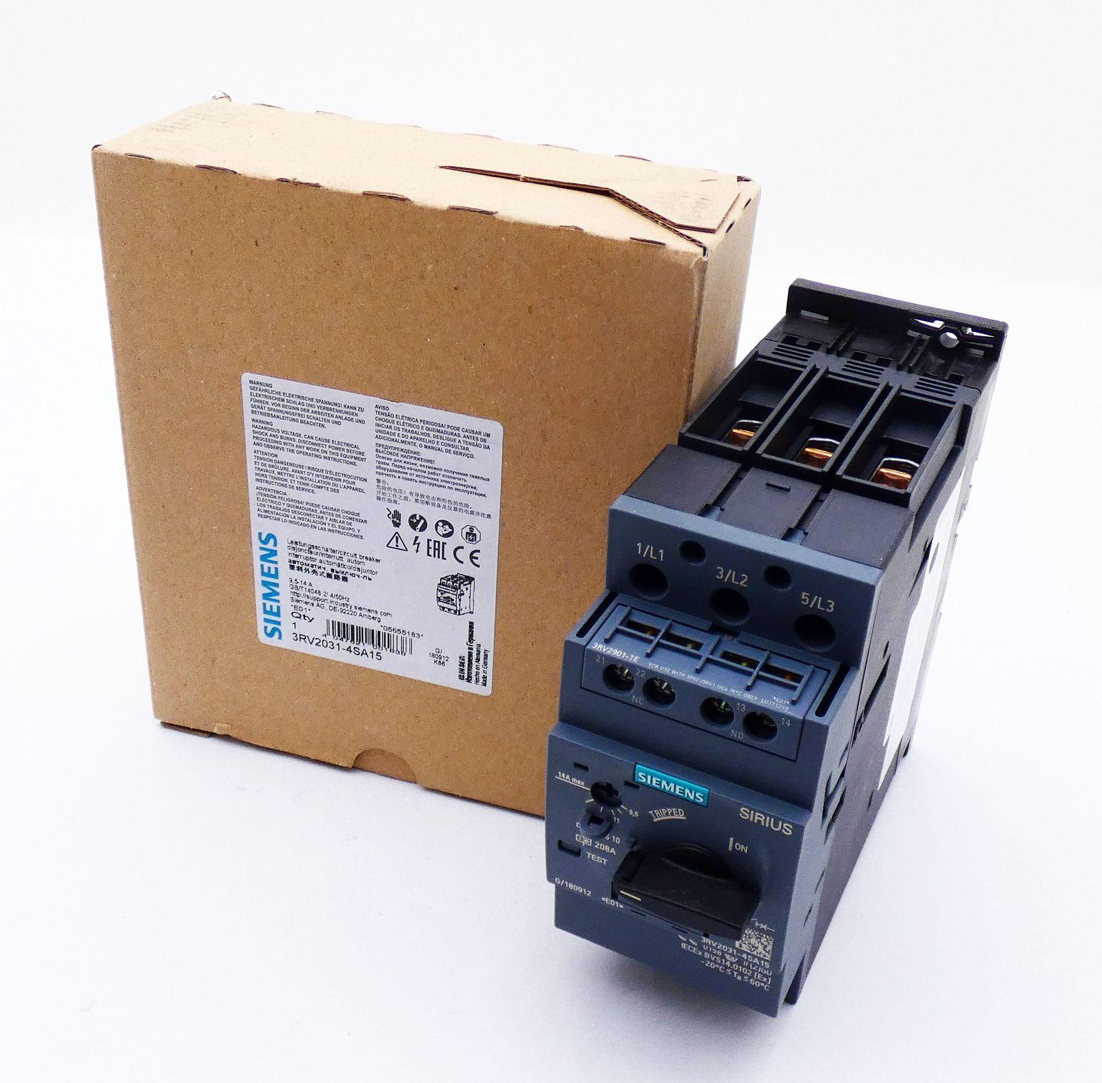 MSP S2 CLASS 10 9.5-14A SCRW 1NO/1NC AUX