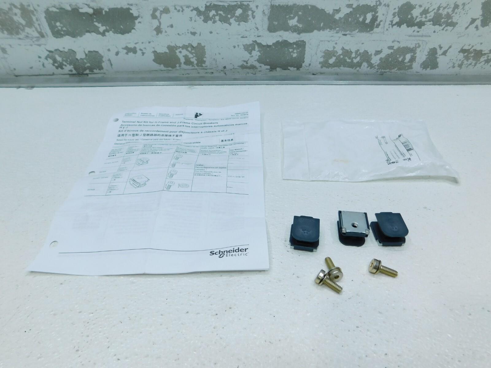 Circuit breaker accessory, PowerPacT J, terminal nut, for busbar, tap 1/4-20, UL, qty 3