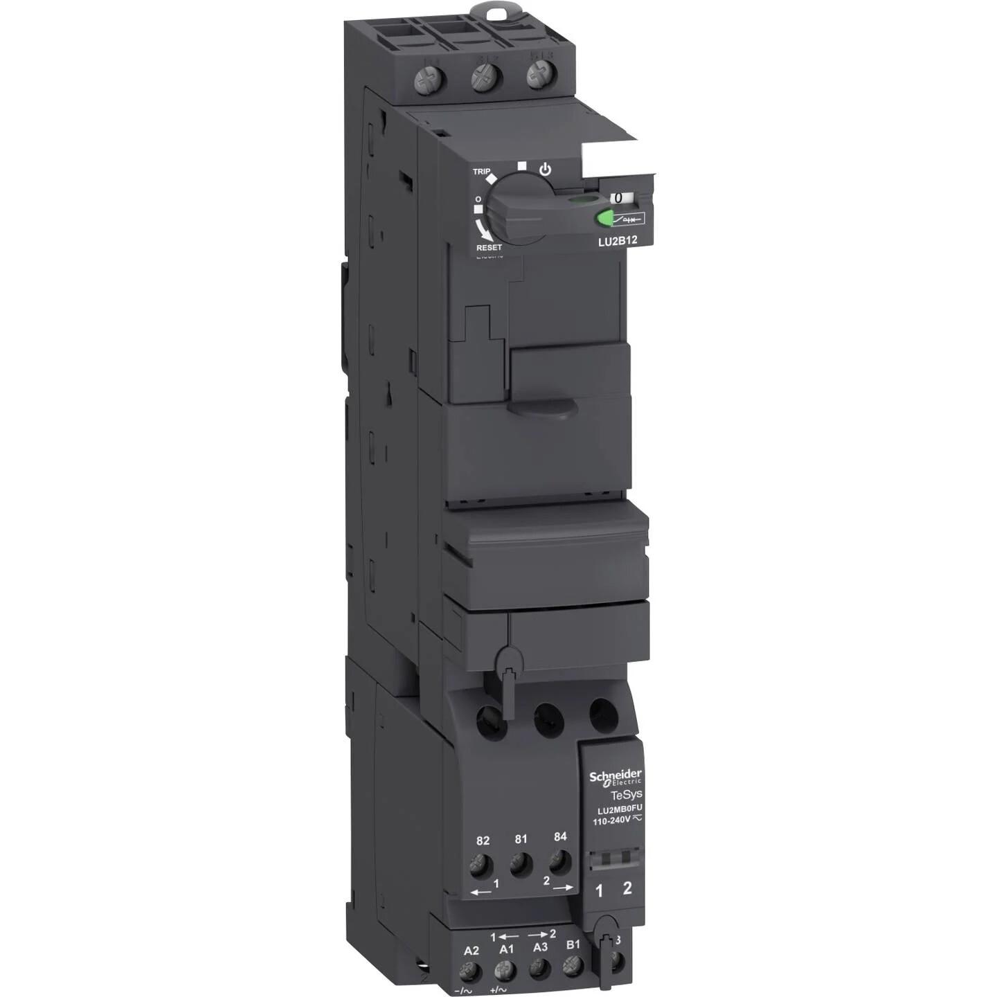 Reversing power base, TeSys Ultra, 3P, 12A/690V, coil 110-240VAC/DC