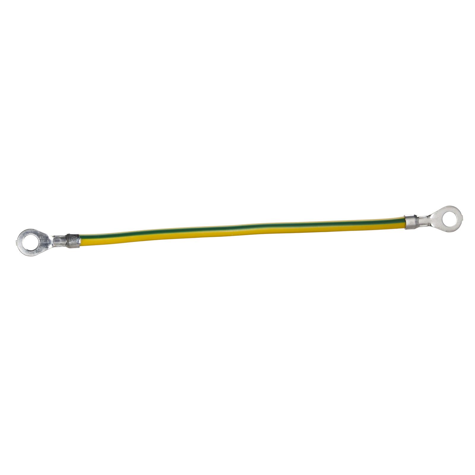 Earth leads section 6mm², length 160mm, eyelet hole 8,3mm. Packaging unit: 10.