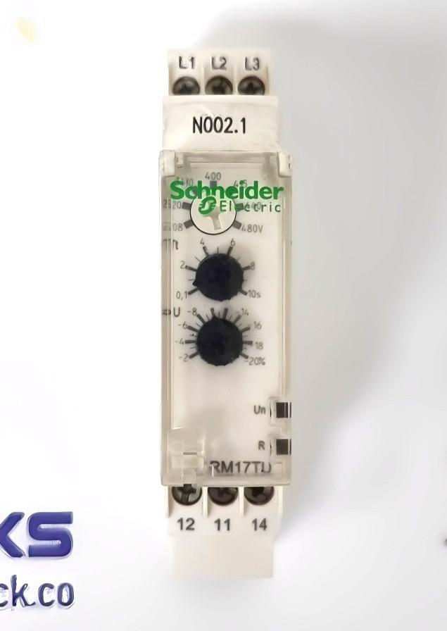 3-phase control relay, Harmony Control Relays, 5A, 1CO, undervoltage detection, 208...480V AC