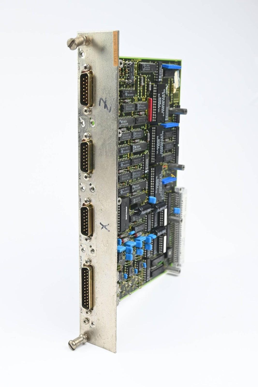 6FX1 126-8BA00/6FX1126-8BA00 Carte Decontrôle Usé