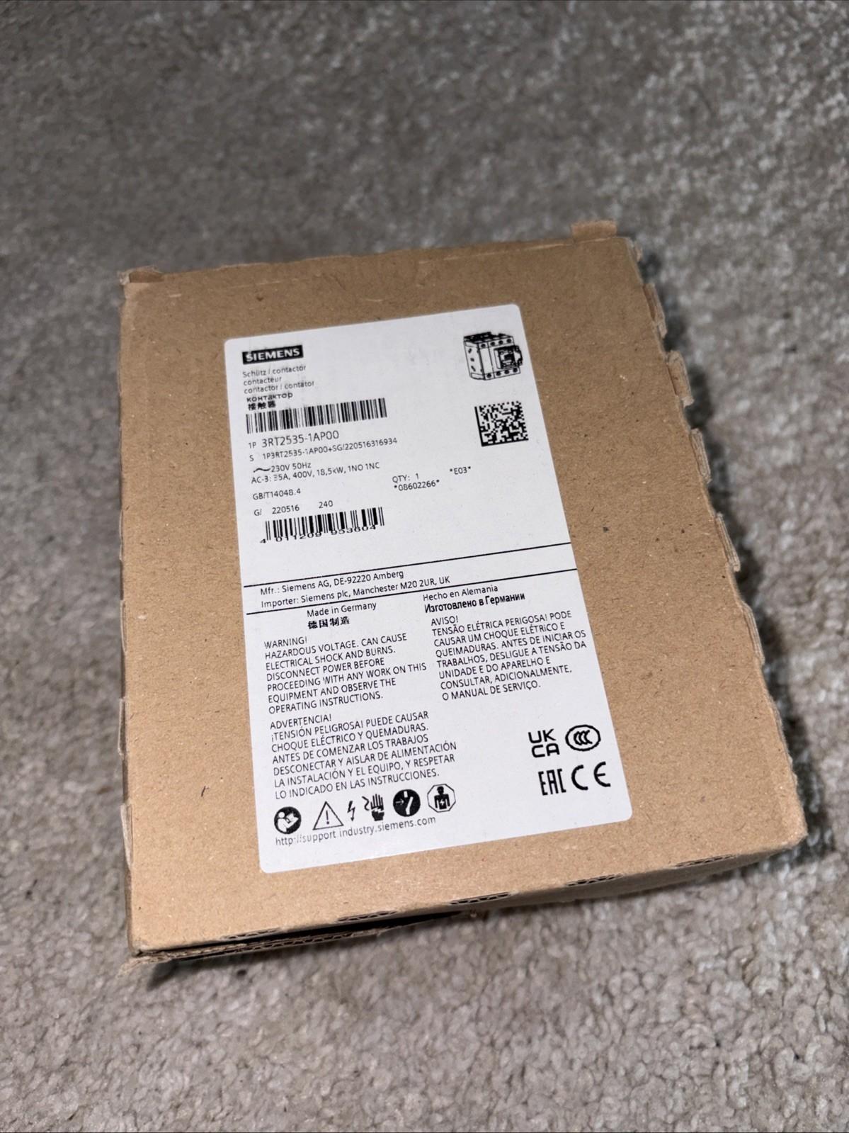 CONTACTOR S2 55A 4P 230VAC 1NO/1NC