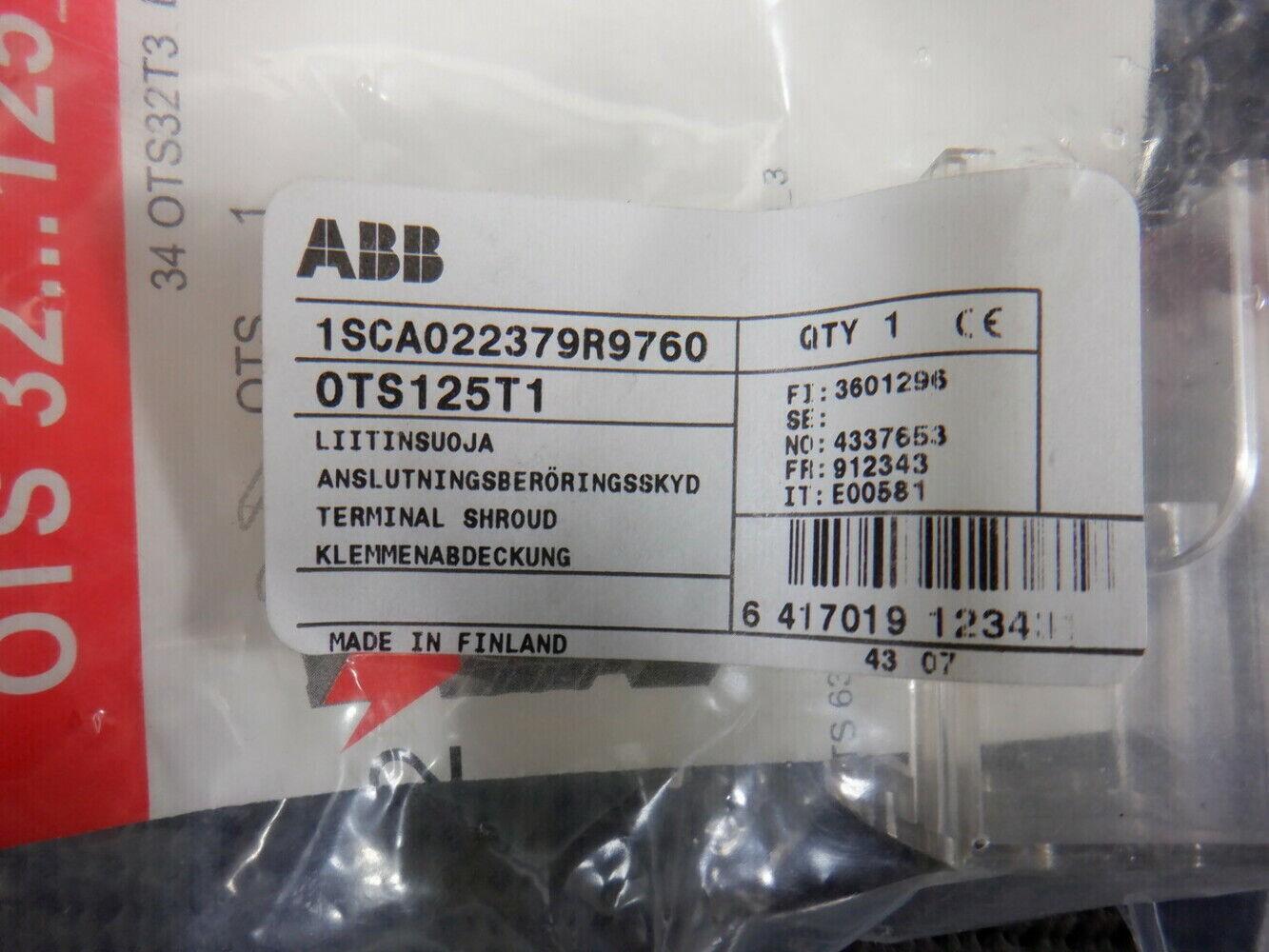 OTS125T1 TERMINAL SHROUD