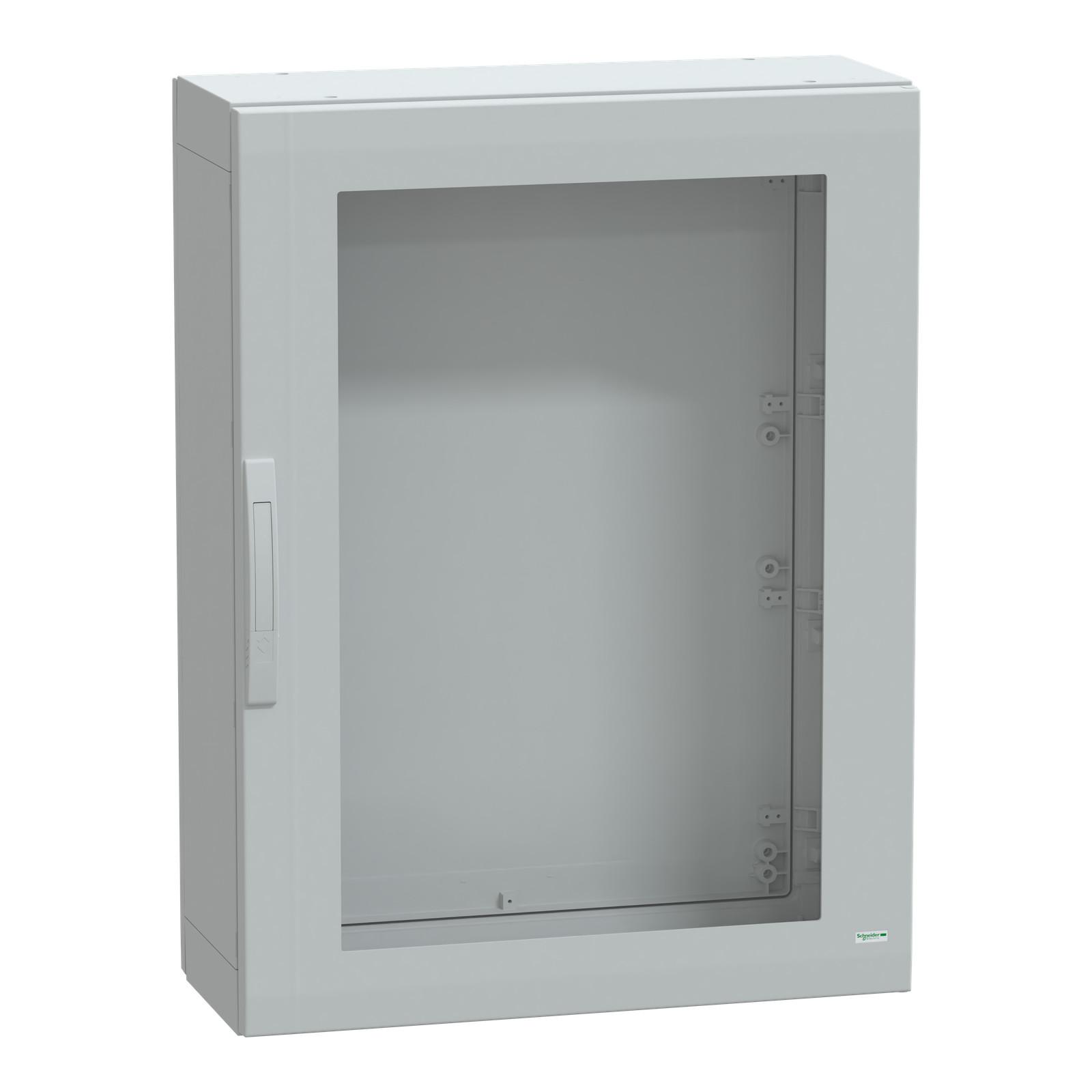Floor standing polyester enclosure, Thalassa PLA, glazed door, completely sealed, 1000x750x320mm, IP65, IK08