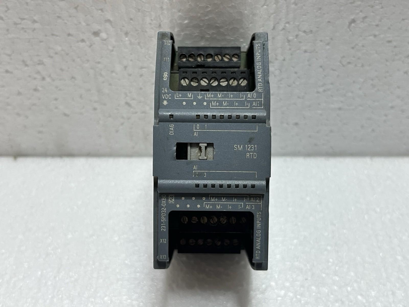 SIMATIC S7-1200 SM1231 RTD 4 X AI