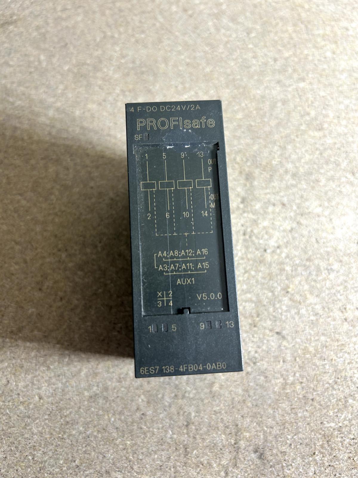 ET200S, EL-MODULE, 4 F-DO, DC 24V/2A
