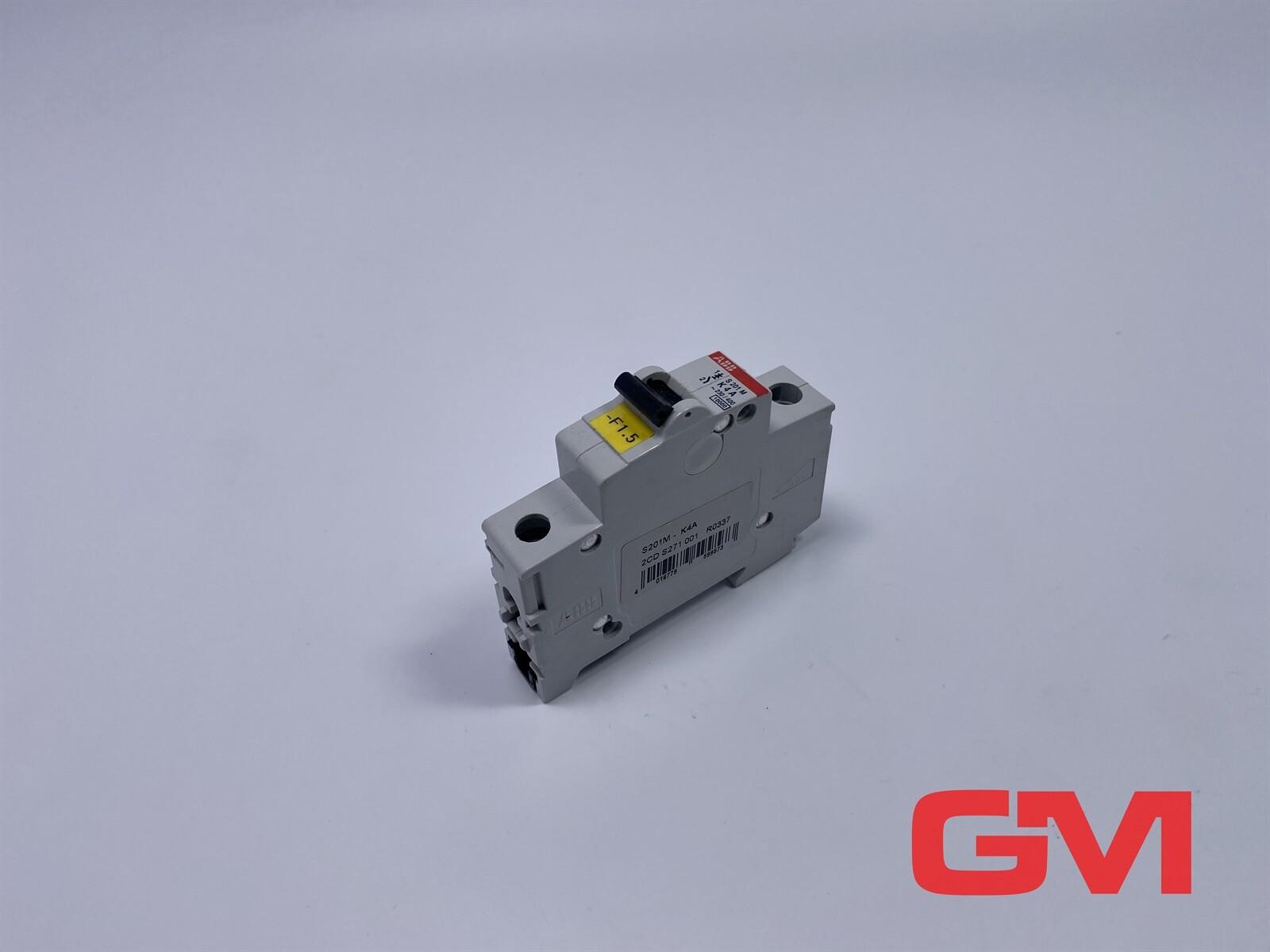 S201M-K4 Miniature Circuit Breaker - 1P - K - 4 A