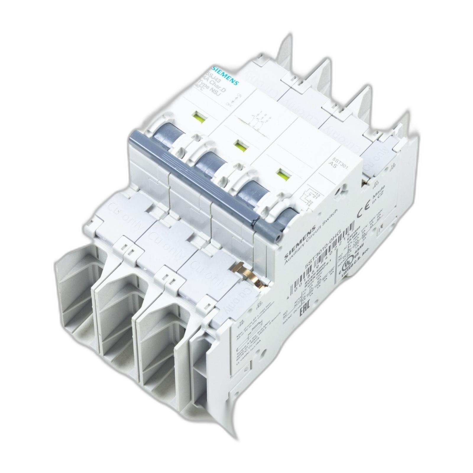 2MCB 5SJ4 3P 480/277 4A 10K D-TRIP