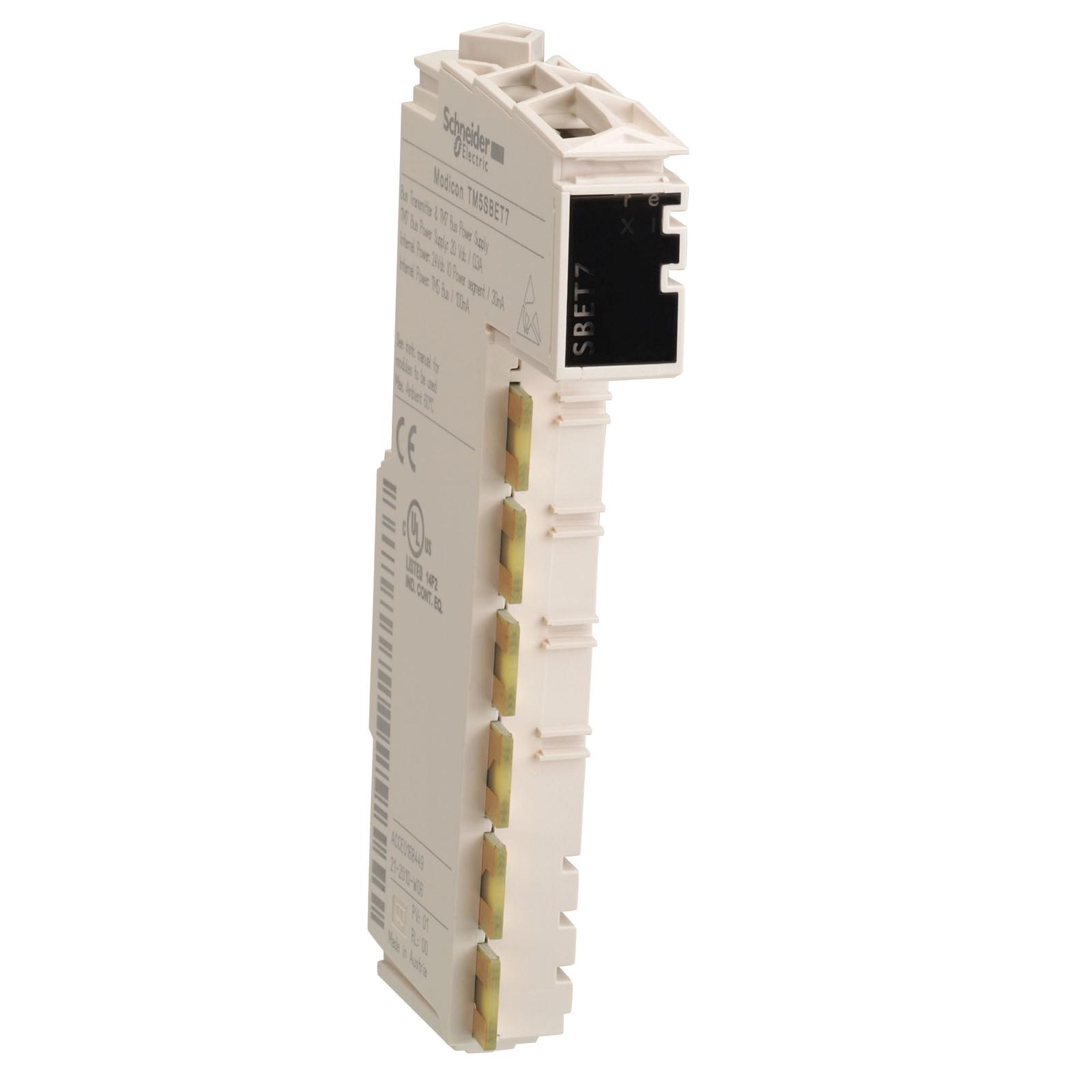 Remote transmitter module, Modicon TM5, communication between I/O IP20 and IP67