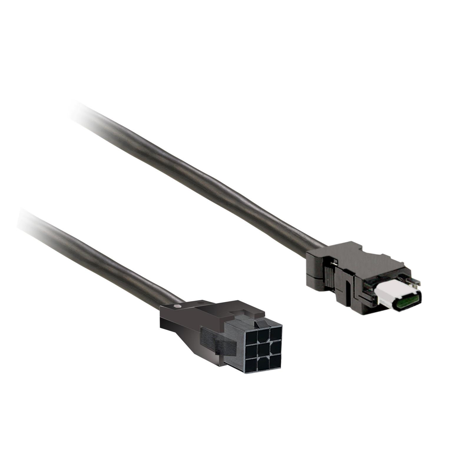 encoder cable 1,5m shielded, leads connection for BCH2.B/.D/.F, CN2 plug
