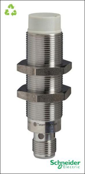Inductive proximity sensors XS, inductive sensor XS6 M18, L72mm, brass, Sn12mm, 12...48 VDC, M12