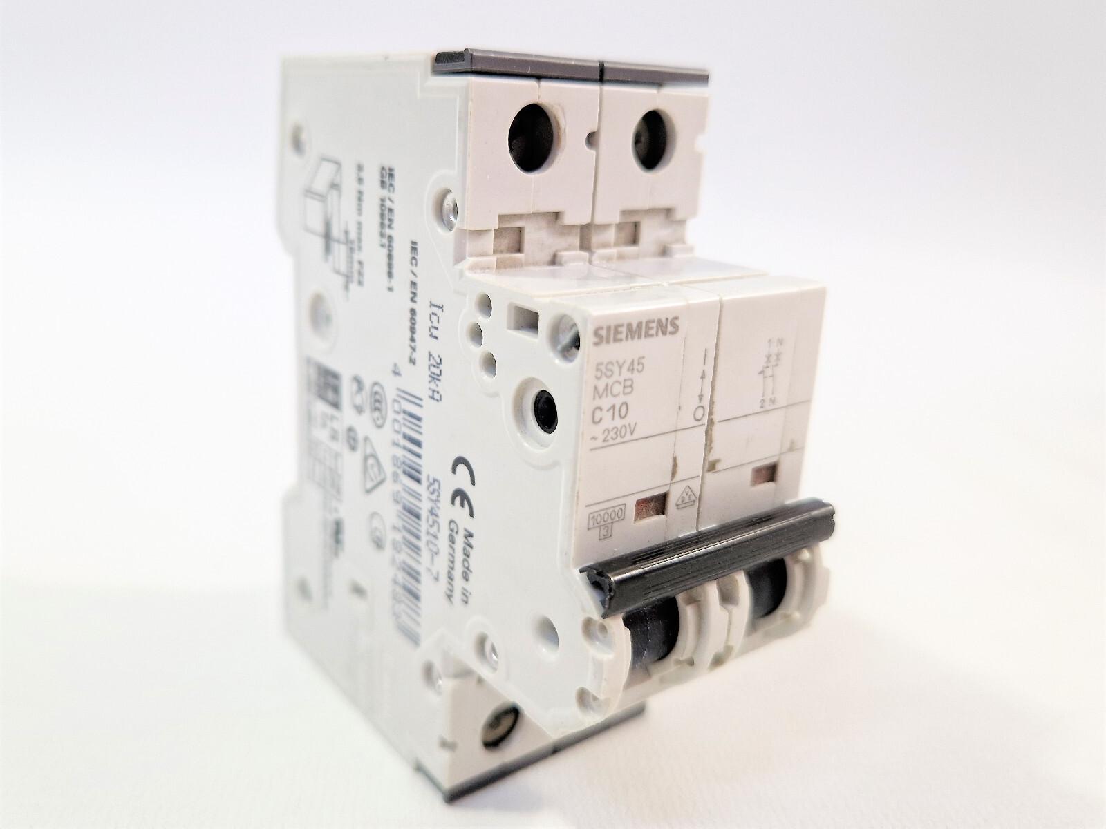 SUP PTOR 5SY4 1P+N 240V 10A 7.5K C-TRIP