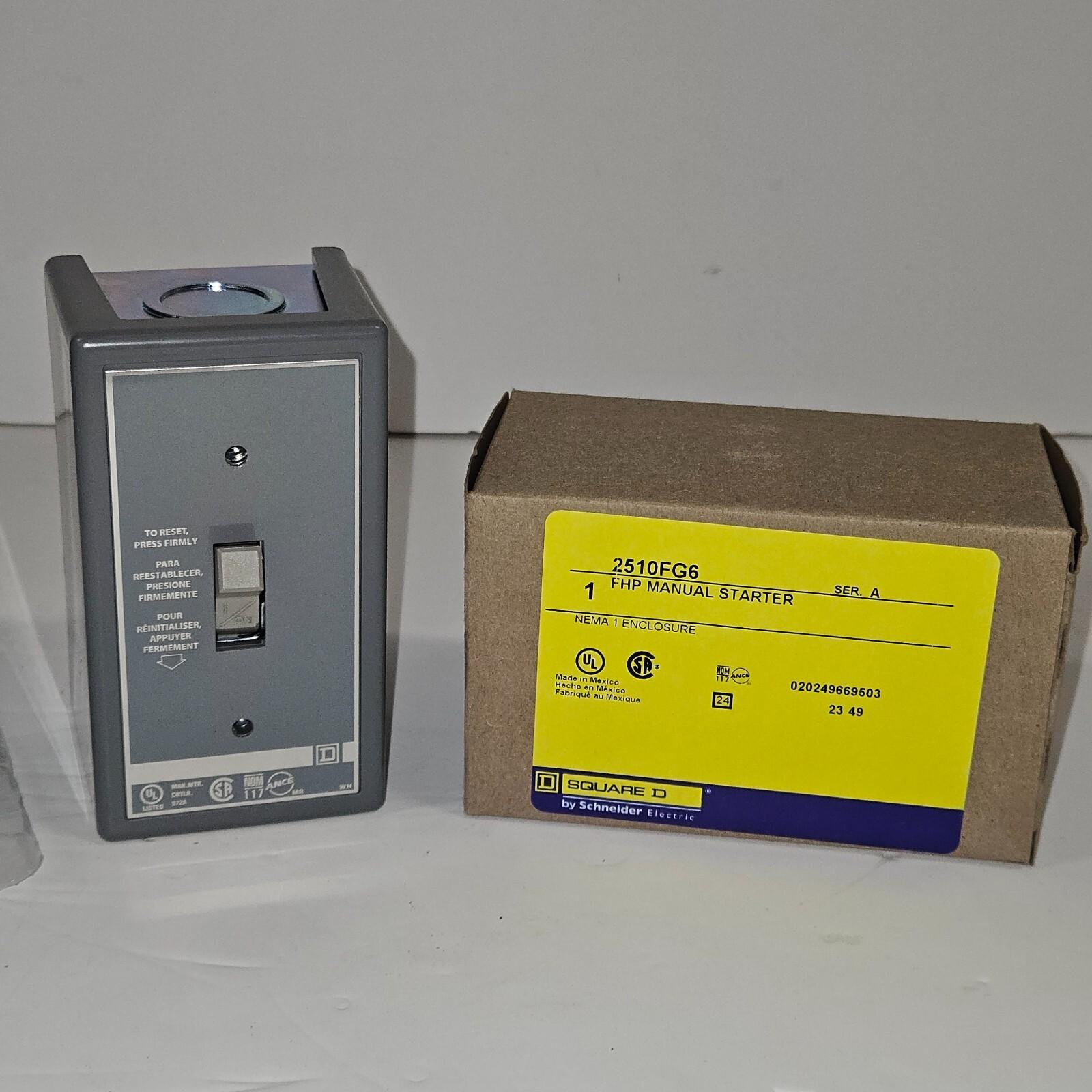 Manual Starter, fractional horsepower, 16A, 2 poles, 1 HP at 277 VAC, toggle w/guard, no indicator, NEMA 1 enclosure