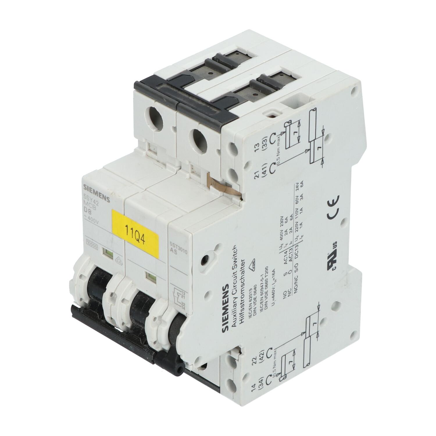 SUP PTOR 5SY4 2P 480V 8A 5K D-TRIP