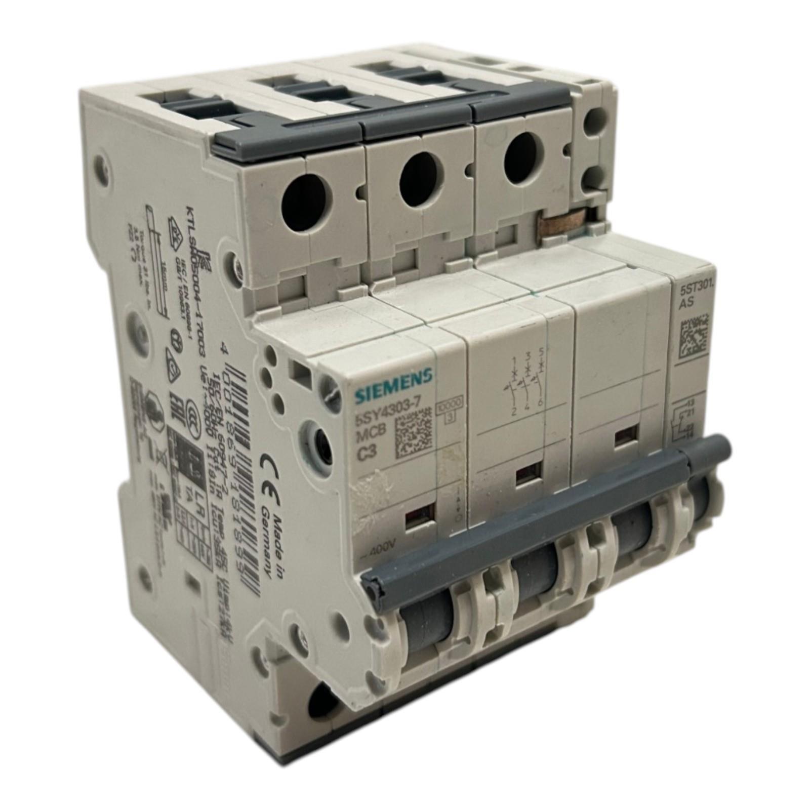 SUP PTOR 5SY4 3P 480V 3A 5K C-TRIP