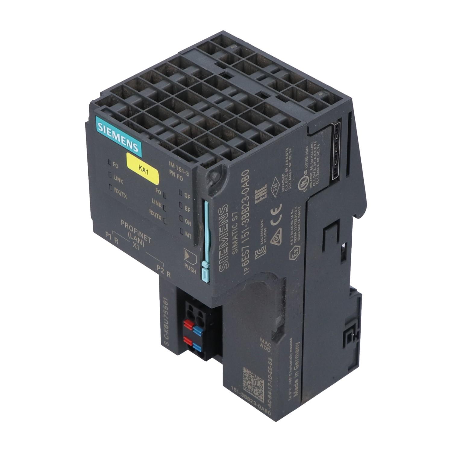 ET200S, IM151-3 PN FO 200S, INTERFACE MOD