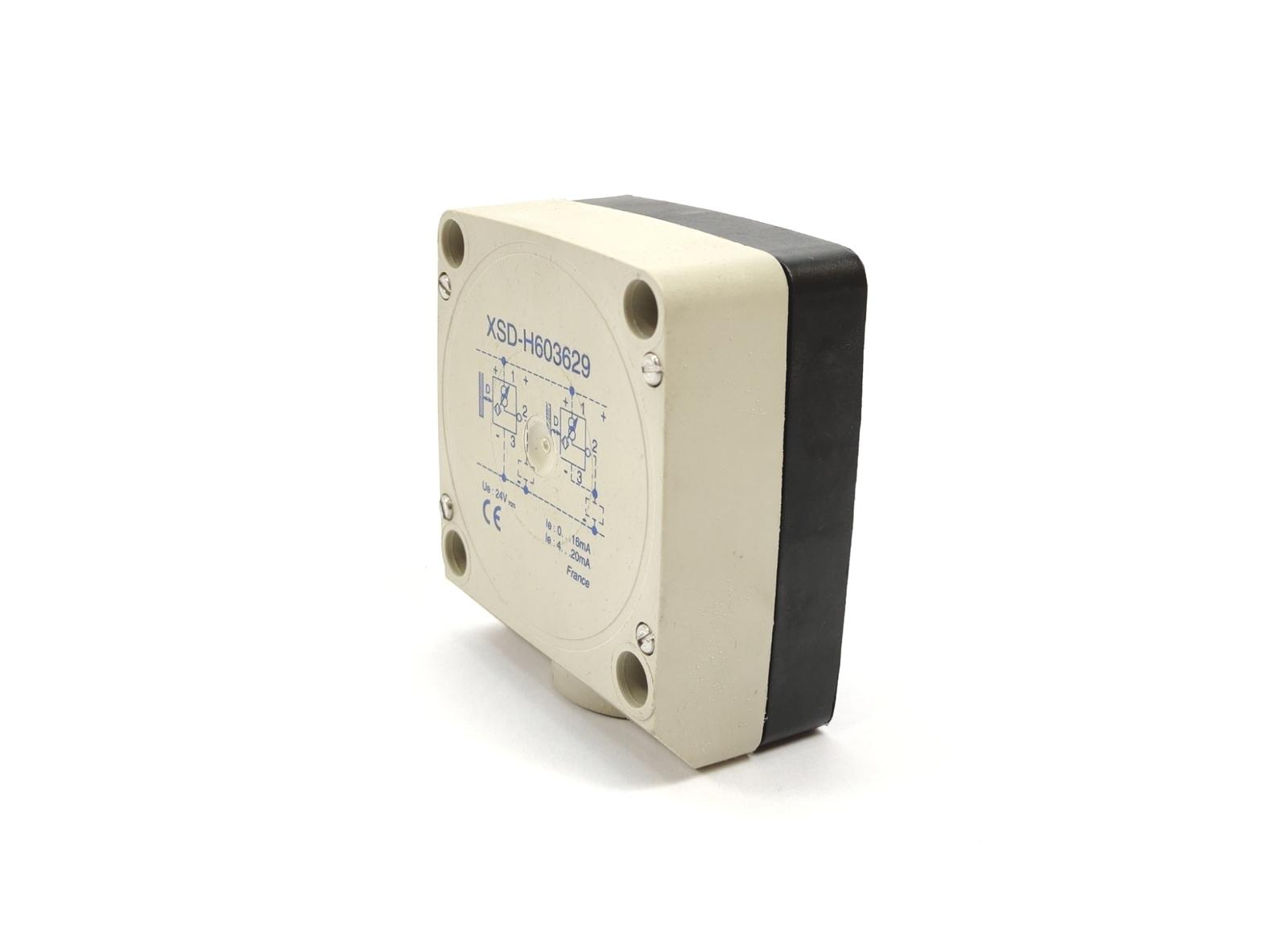 Inductive proximity sensors XS, inductive sensor XSD 80x80x40, plastic, Sn60mm, 24 VDC, terminals
