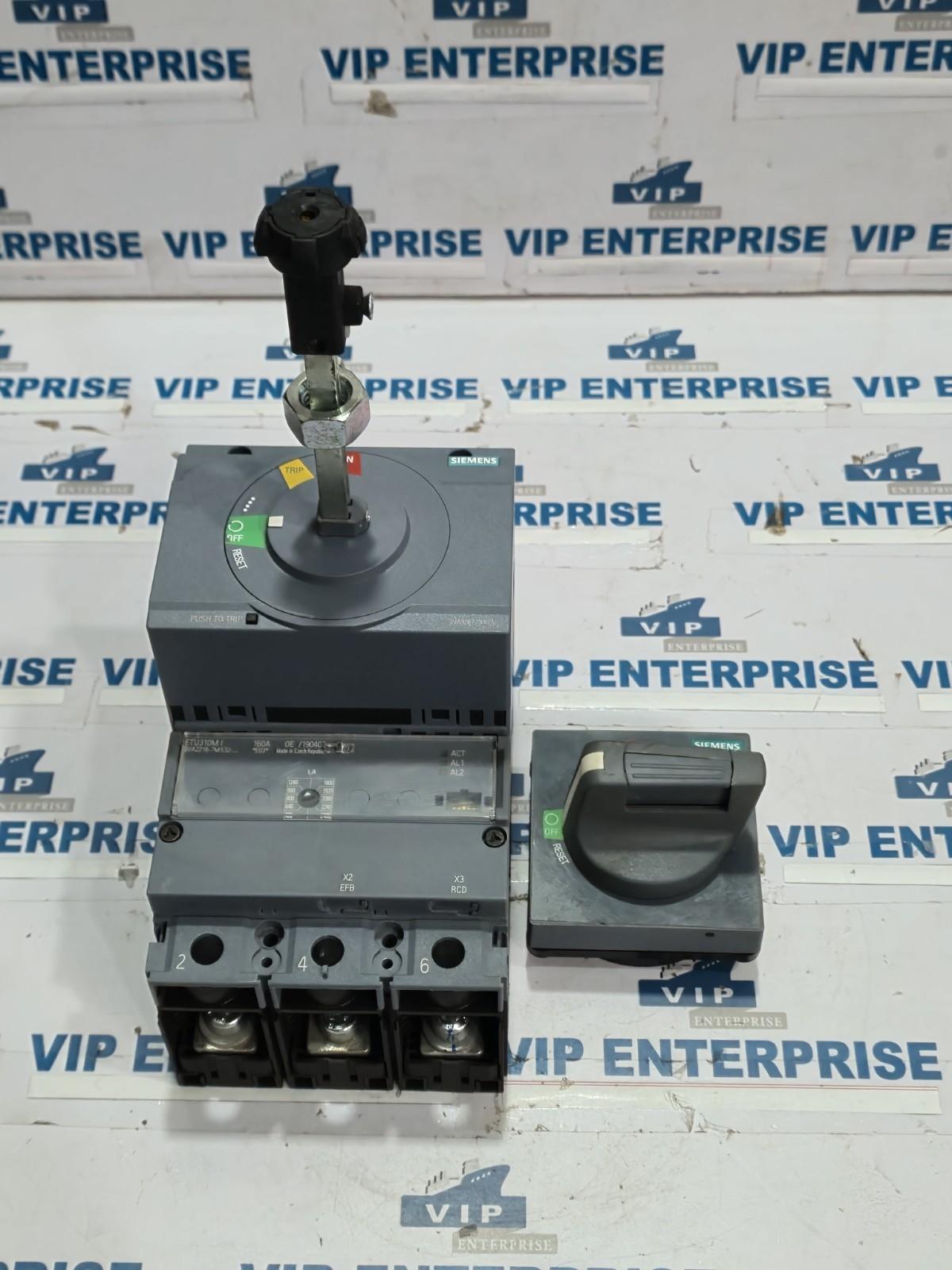 BRKR 3VA22 3P 160A 110KA MCP LI NUT