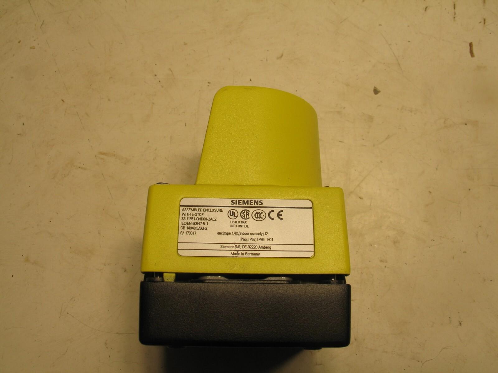 ENC METAL, EMERG STOP PUSH PULL, 1NO, 2NC