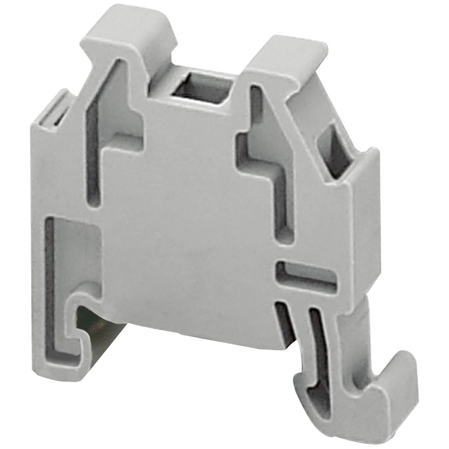 End stop, Linergy TR, snap-on for 15mm din rails, 5.2mm width, markable