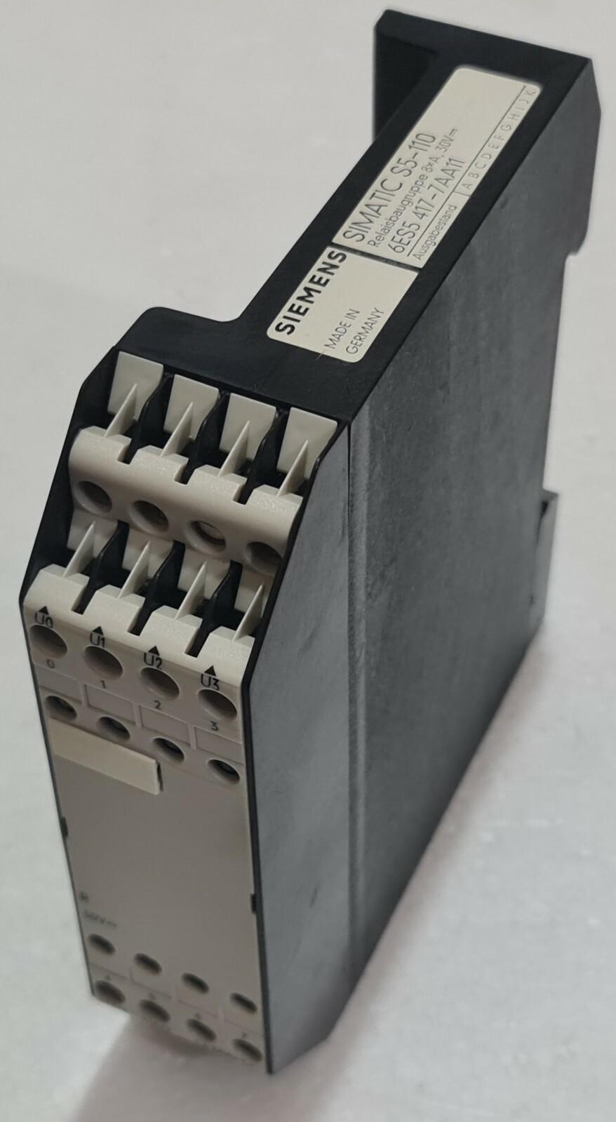 Simatic S5-110 6ES5 417-7AA11 Numérique Sortie Module 30VAC