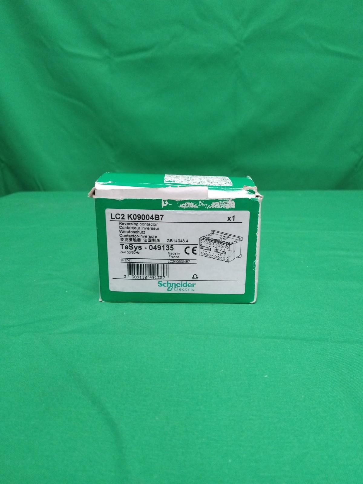 Changeover contactor, TeSys K, 4P, AC-1, lt or eq to 440V 10A, 24VAC coil