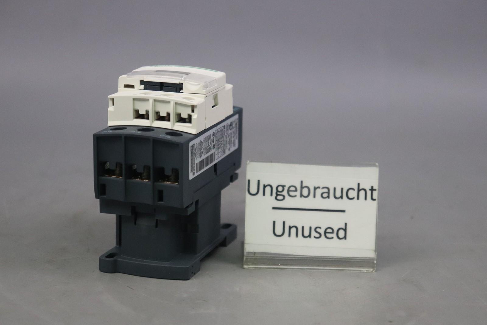 IEC contactor, TeSys Deca, nonreversing, 25A, 15HP at 480VAC, up to 100kA SCCR, 3 phase, 3 NO, 120VAC 50/60Hz coil, open