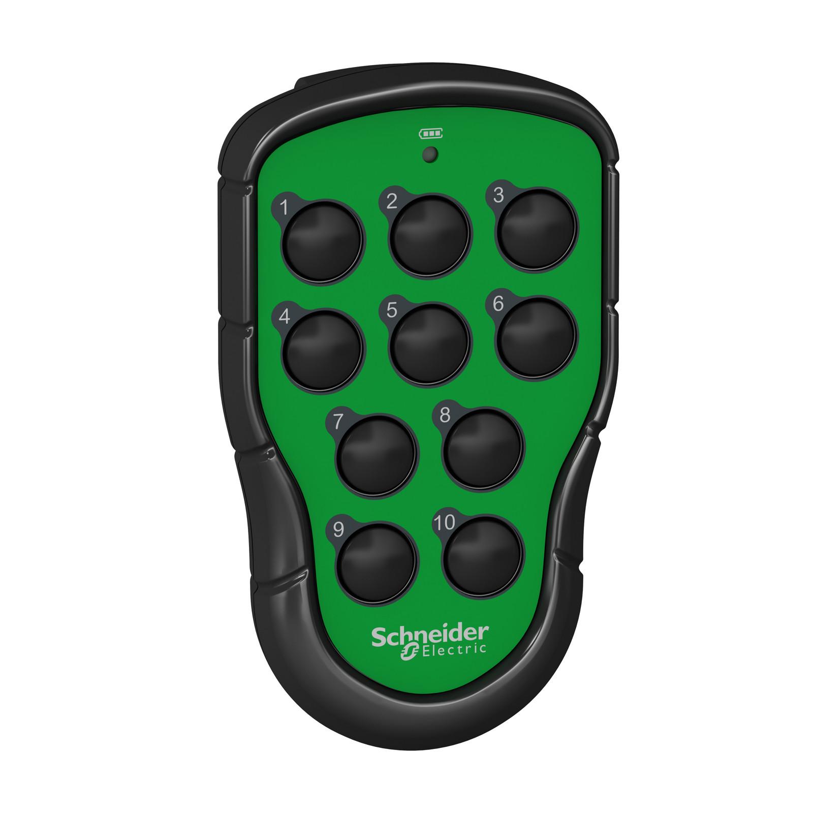 Transmitter, Harmony pocket remote, 10 single step push buttons