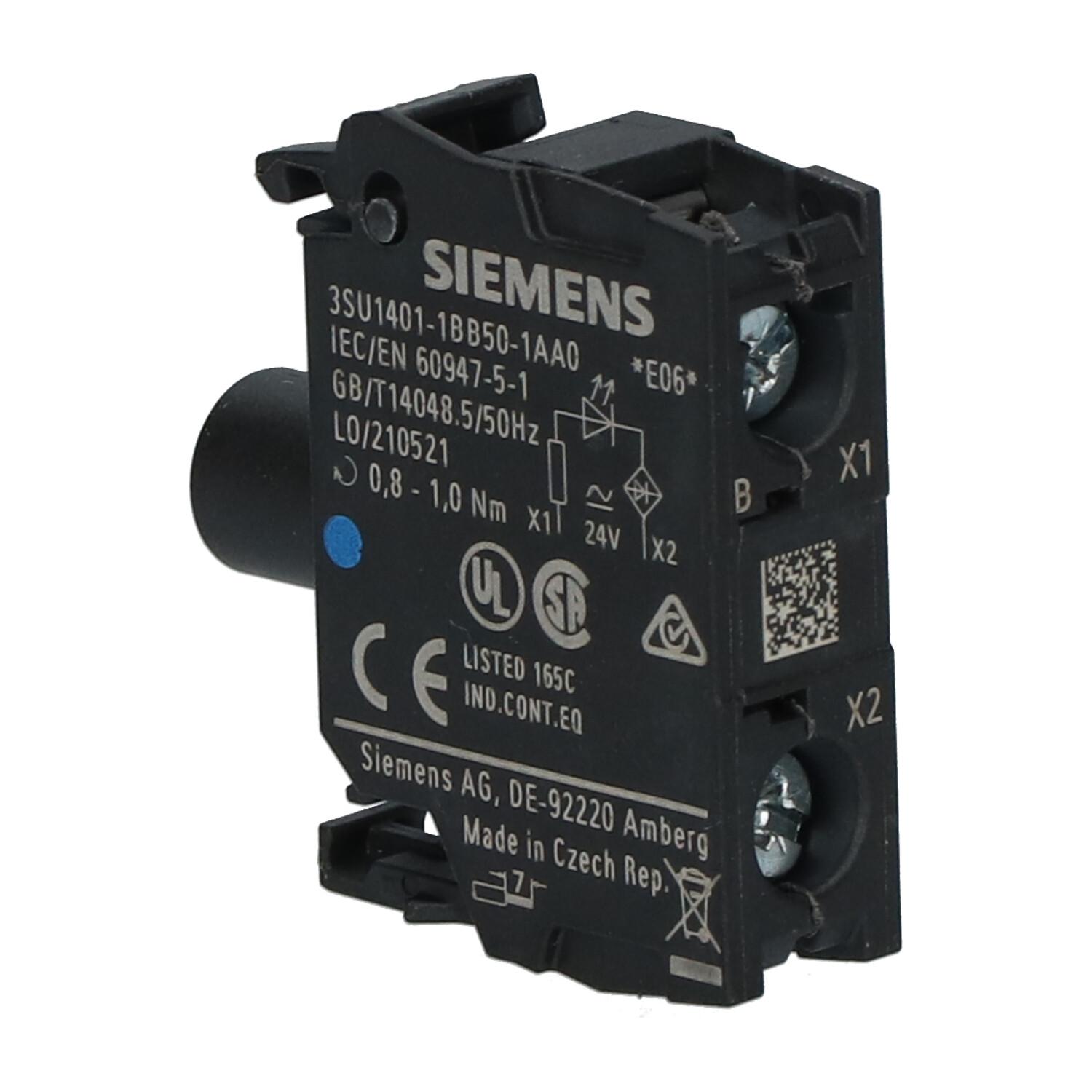 3SU14011BB601AA0 24V UC, SCREW TERMINAL
