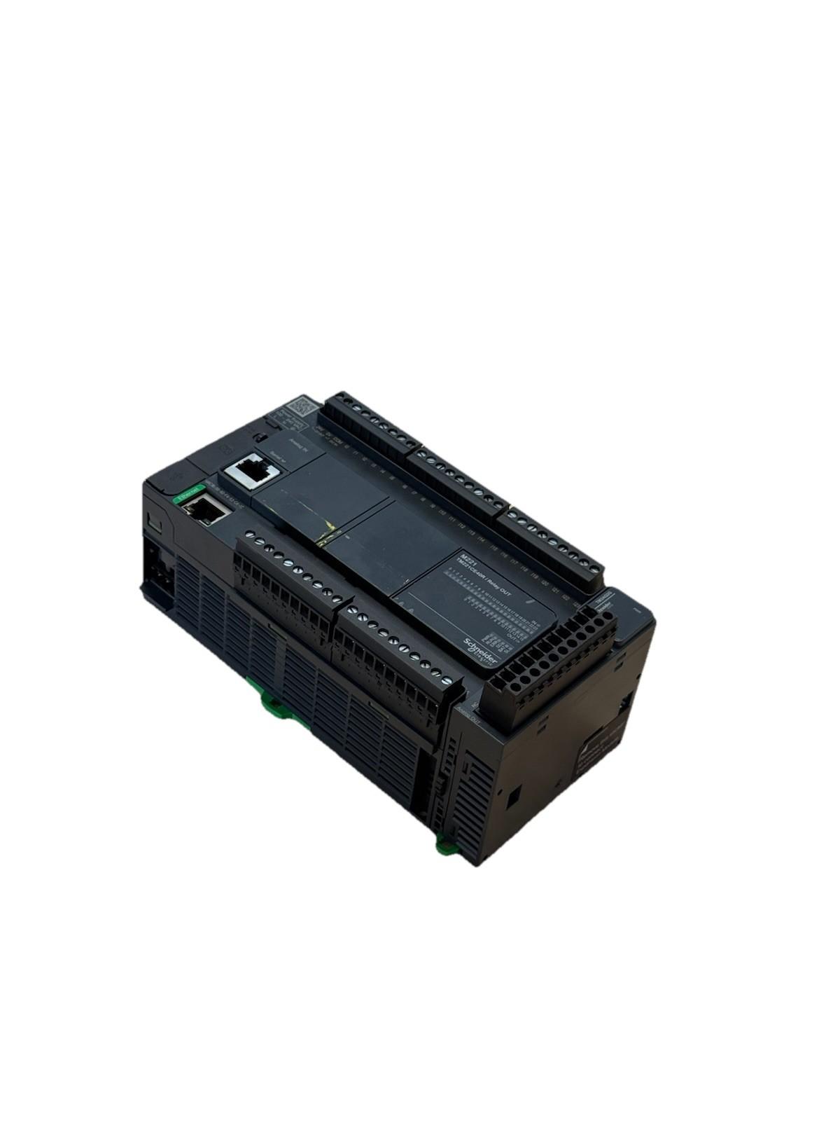 Logic Controller, Modicon M221, 40 IO, Relay, Ethernet